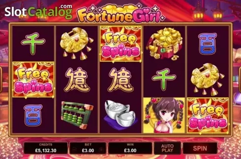 Скрин6. Fortune Girl (Microgaming) слот