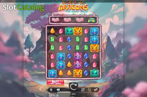 Скрин2. Lucky Little Dragons слот