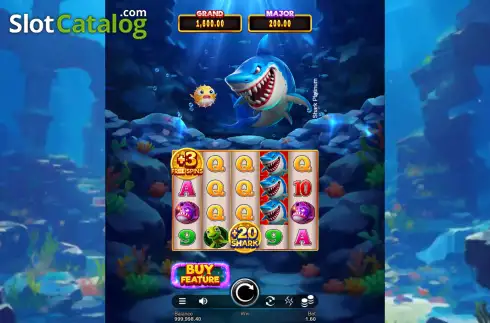Скрин2. Shark Platinum слот