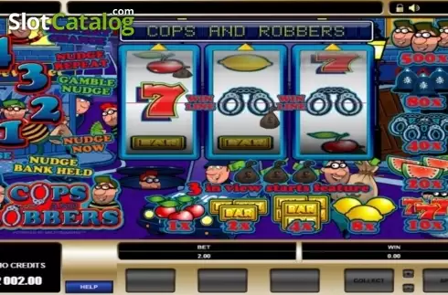 Скрин4. Cops and Robbers (Microgaming) слот