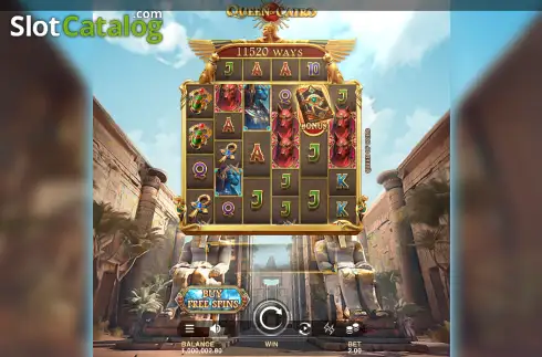Скрин2. Queen of Cairo слот