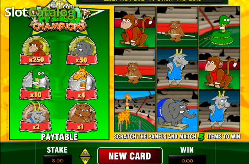 Скрин2. Wild Champions слот