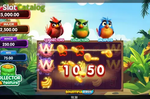 Скрин3. Bountiful Birds слот