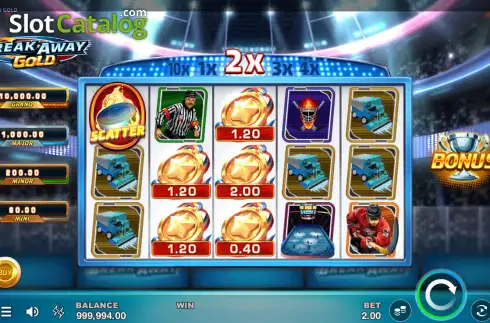 Скрин2. Break Away Gold слот