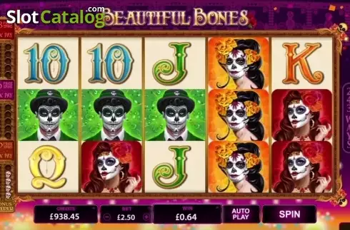 Скрин2. Beautiful Bones слот