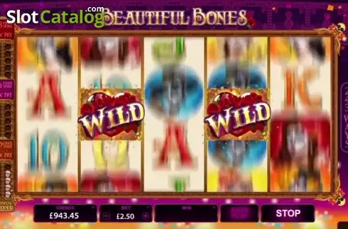 Скрин3. Beautiful Bones слот