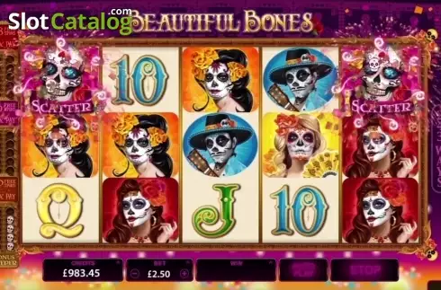 Скрин5. Beautiful Bones слот