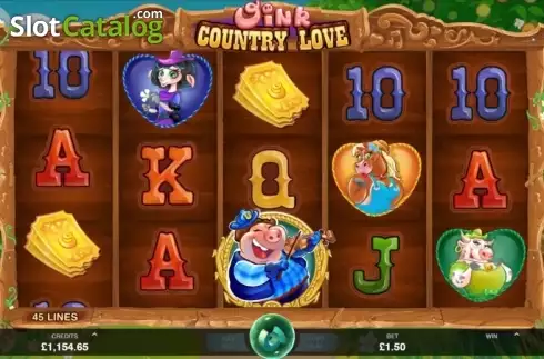 Скрин2. Oink: Country Love слот