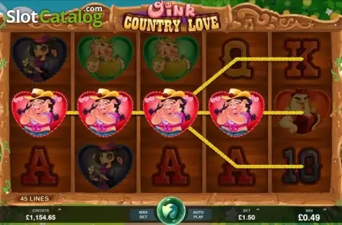 Скрин3. Oink: Country Love слот