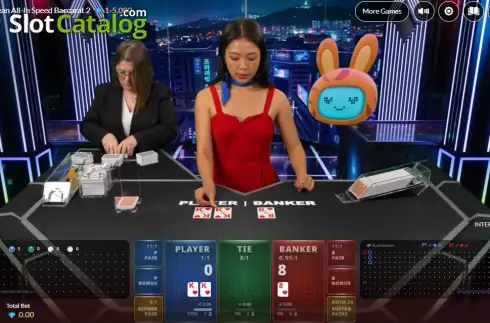 Скрин2. Korean All-In Speed Baccarat 2 слот