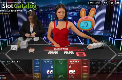 Скрин3. Korean All-In Speed Baccarat 2 слот