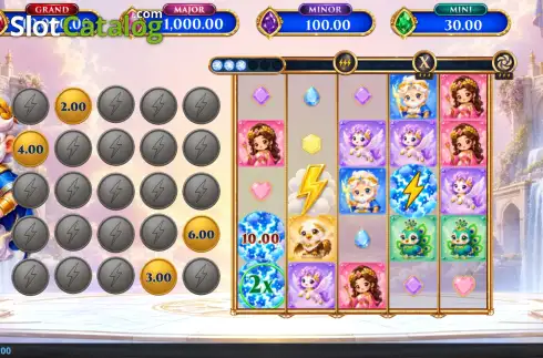 Скрин2. Bolts of Zeus Coin Grid слот