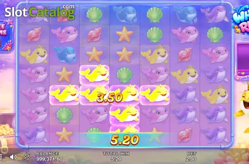 Скрин3. Whale Rush слот