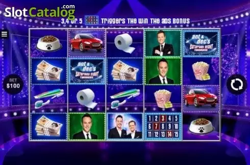 Скрин2. Ant and Dec's Saturday Night Takeaway слот