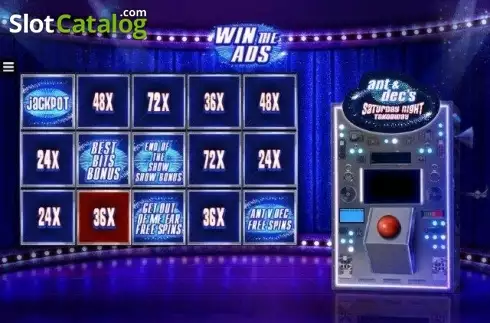 Скрин3. Ant and Dec's Saturday Night Takeaway слот