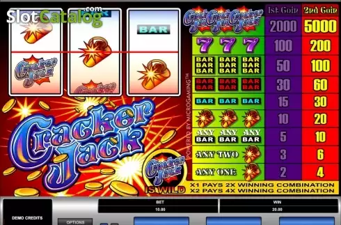 Скрин3. Cracker Jack слот