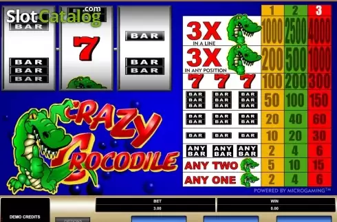 Скрин2. Crazy Crocs (Games Global) слот