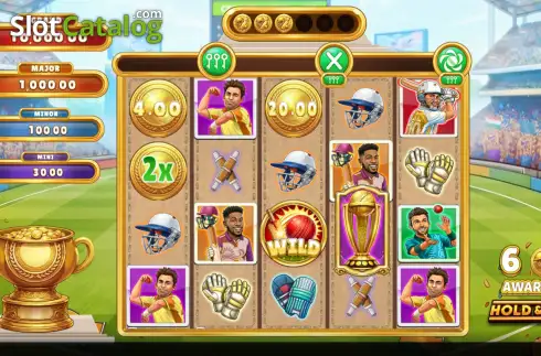 Скрин2. Cricket Century Kings слот