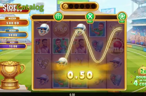 Скрин3. Cricket Century Kings слот