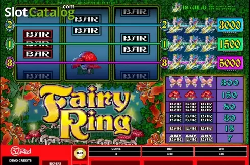 Скрин2. Fairy Ring слот