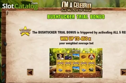 Скрин7. I'm a Celebrity Get Me Out of Here слот