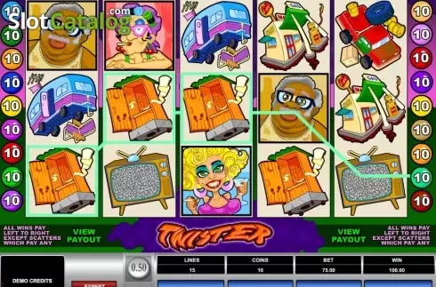 Скрин3. Twister (Games Global) слот