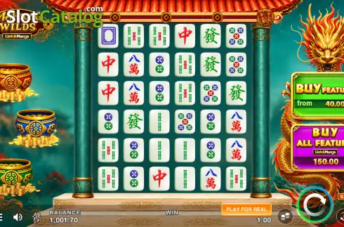 Скрин2. Mahjong Wilds Link&Merge слот