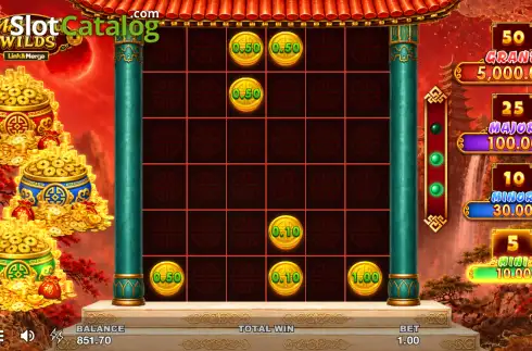 Скрин3. Mahjong Wilds Link&Merge слот