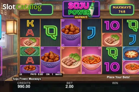 Скрин3. Soju Power Maxways слот