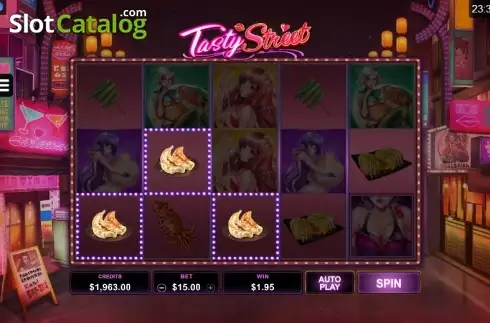 Скрин8. Tasty Street слот
