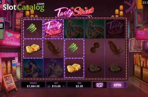 Скрин6. Tasty Street слот