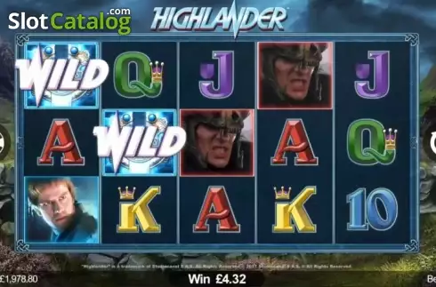 Скрин3. Highlander слот