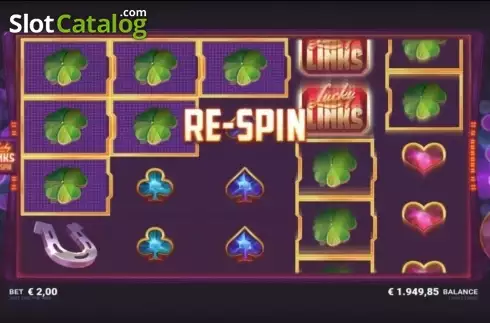 Скрин4. Lucky Links слот