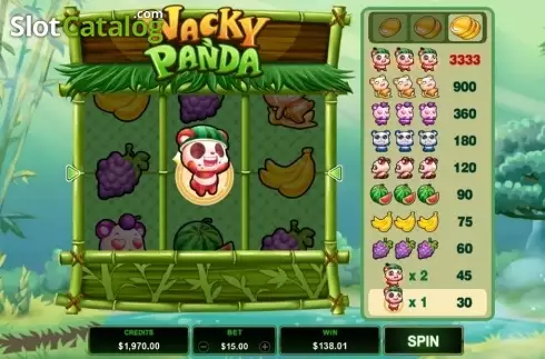 Скрин4. Wacky Panda слот