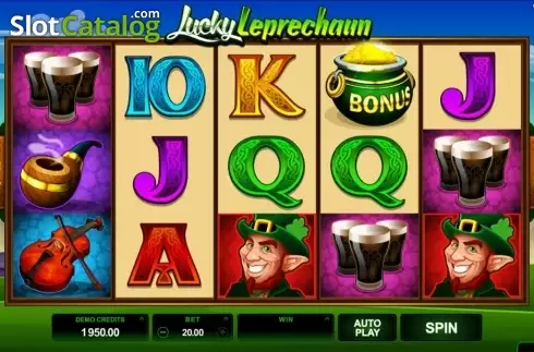 Скрин2. Lucky Leprechaun (Microgaming) слот