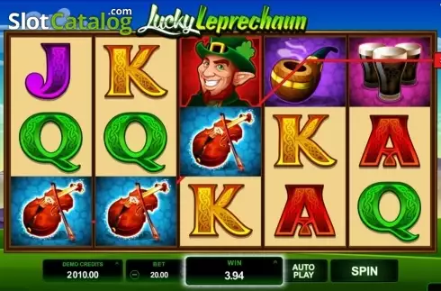 Скрин4. Lucky Leprechaun (Microgaming) слот