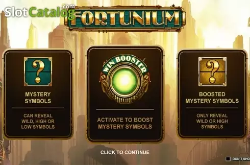 Скрин2. Fortunium слот