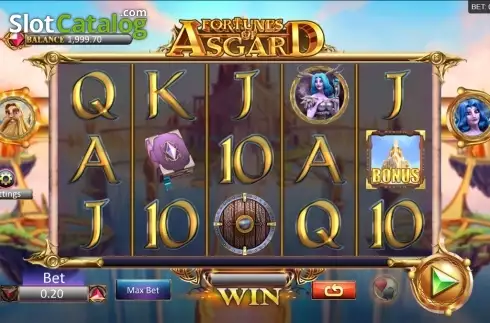 Скрин3. Fortunes of Asgard слот