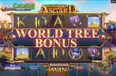 Скрин8. Fortunes of Asgard слот