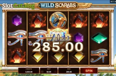 Скрин3. Wild Scarabs слот