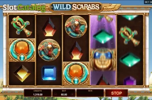 Скрин2. Wild Scarabs слот