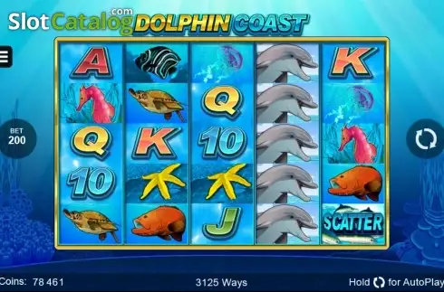 Скрин2. Dolphin Coast слот