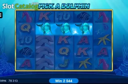 Скрин3. Dolphin Coast слот