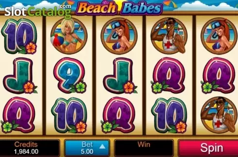 Скрин3. Beach Babes слот