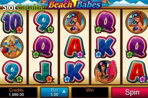 Скрин4. Beach Babes слот