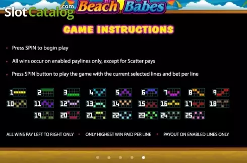 Скрин7. Beach Babes слот