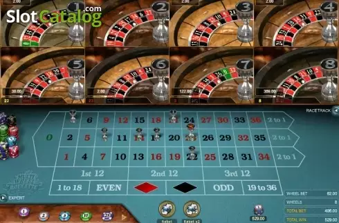 Скрин2. Multi Wheel Roulette слот