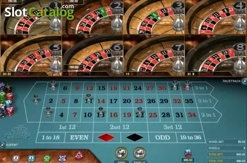 Скрин4. Multi Wheel Roulette слот