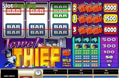 Скрин3. Jewel Thief слот