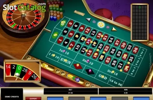 Скрин3. American Roulette (Microgaming) слот